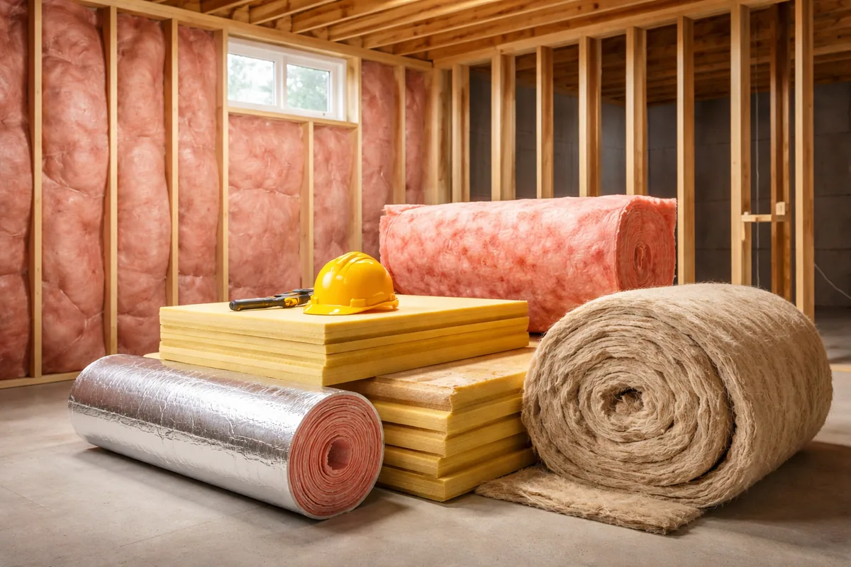 What insulation materials are best for a basement renovation